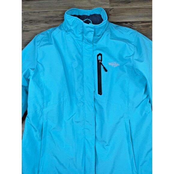 Wantdo Winter Jacket - Womens Medium - Teal - Ski Snowboard Snow -Fleece Lined - Picture 1 of 11